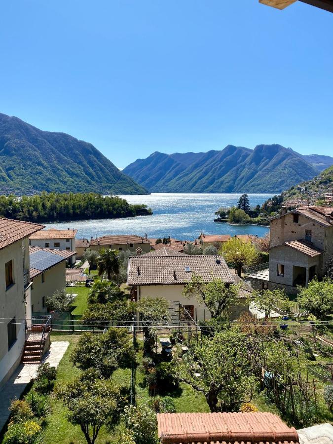 Lora Villa, With Lake View Оссуччо Экстерьер фото